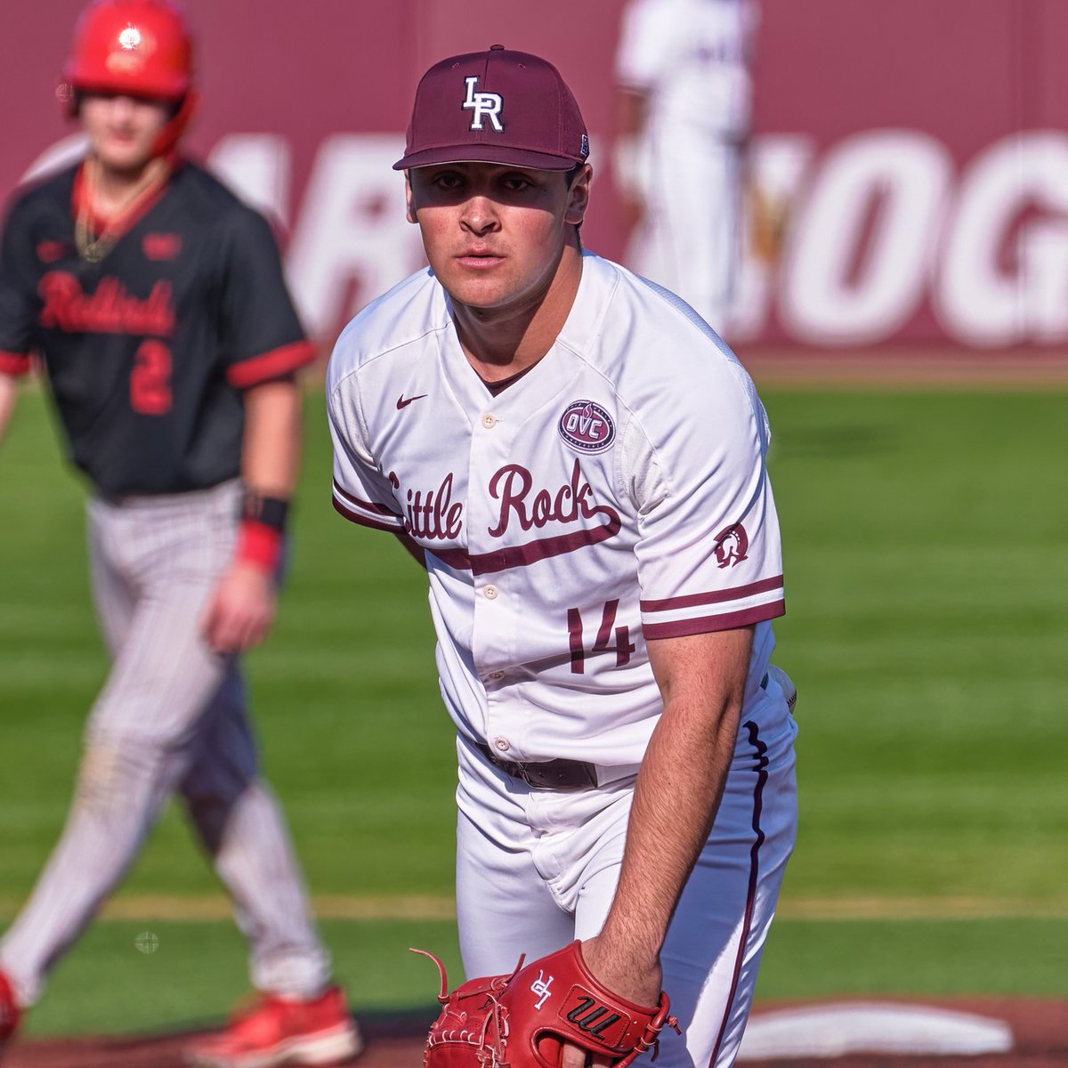 Congratulations to our players of the week Pitcher: @BeezleyJoshua Hitter: @lukepectol18 #LittleRocksTeam