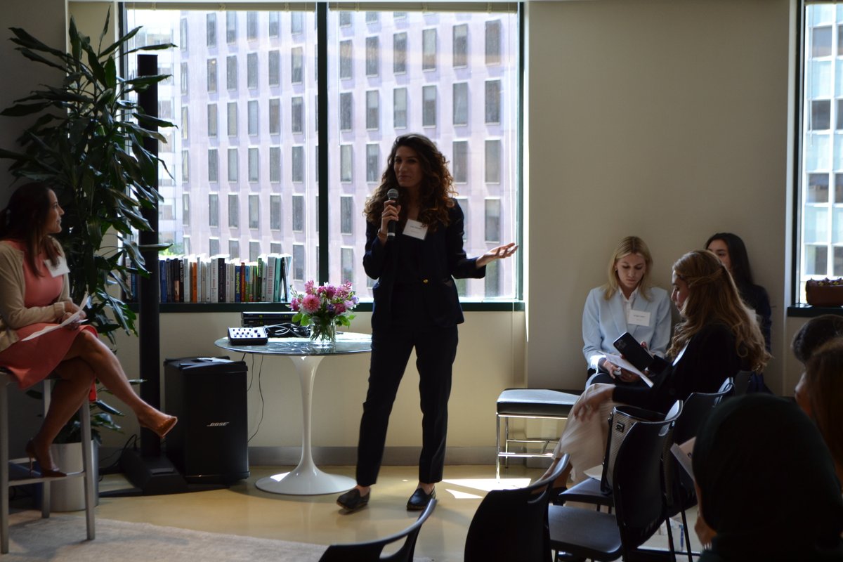 Last week, our #WInFellows participated in a panel discussion on innovation, entrepreneurship, and raising capital to grow early-stage businesses featuring @emilylynnzhen, @HCGranade, @erin_harkless, and Alifia Doriwala. Check out the highlights below ⬇️