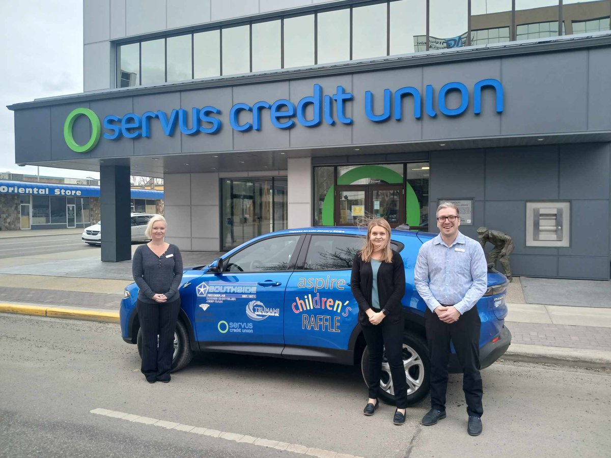 Nice morning to cruise around in this 2024 Dodge Hornet G/T. It's the Grand Prize in the @AspireRedDeer Children's Raffle happening on June 1st! Cheers to our fellow sponsors - @Zed989RedDeer New Country 95.5, Tsunami Water Solutions @ServusCU and Artemis Jewellers 🫡