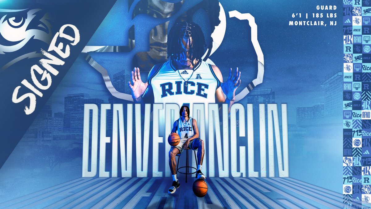 Welcome to South Main, Denver Anglin‼️✍️

📰 » riceowls.co/MBBsigneeAnglin

#GoOwls 👐