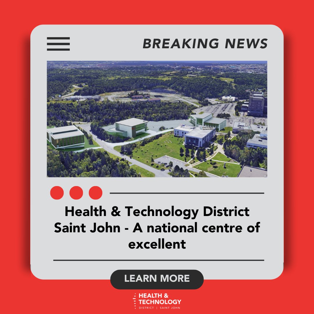 What sets the Health & Technology District Saint John apart? 🌐 

Our website is available for those who want to learn more about the project and its vision: …lthandtechnologydistrictsaintjohn.com

 #health #technology #district #saintjohn #wellbeing #hubofinnovation