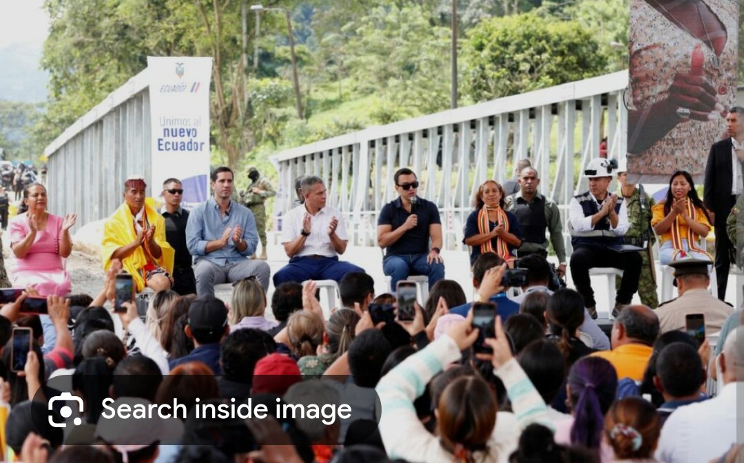 Para inaugurar un pinche puente provisional han cerrado la carretera más importante del país miles de vehículos retenidos miles de horas laborales perdidas en medio de apagones.
Pésimo lugar para dar un discurso que se podía dar en Carondelet