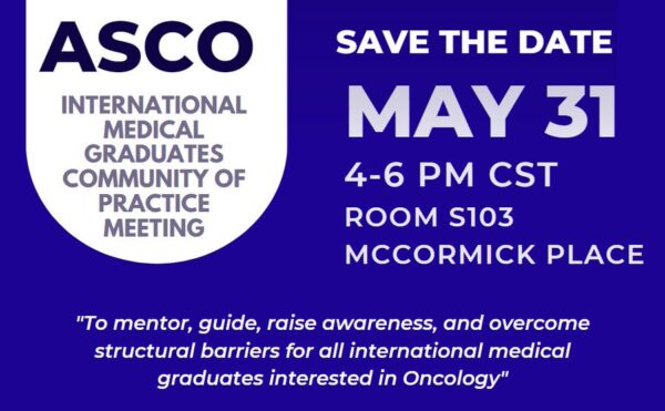 IMG Oncologists - @ASCO International Medical Graduates Community of Practice Meeting @IMG_Oncologists @ASCOPost oncodaily.com/58013.html #ASCO #Cancer #OncoDaily #Oncology #MedEd #IMG