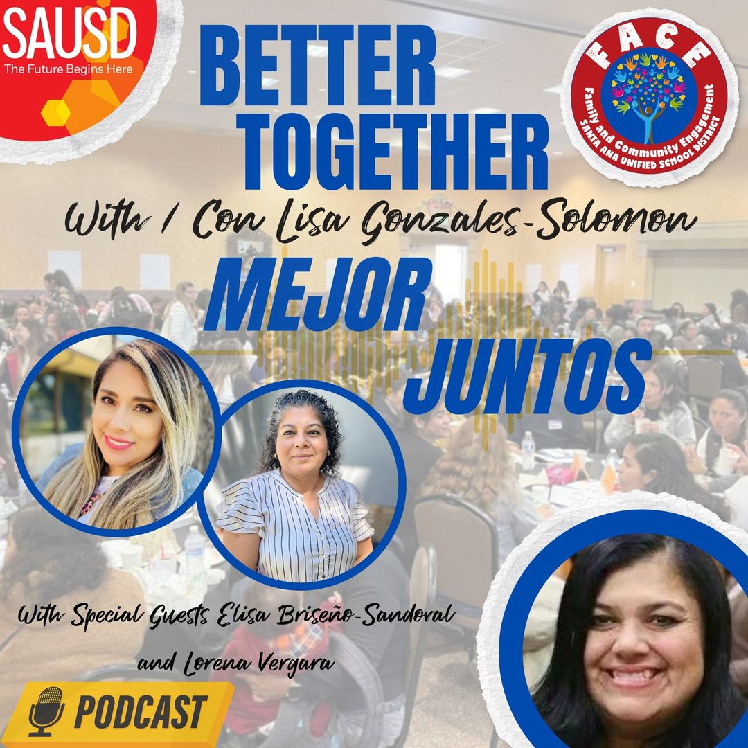 Introducing ‘SAUSD Better Together’ podcast! Whether you're a parent, community member, or educator, tune in to discover how we're fostering collaboration in SAUSD. Episode 1 is now streaming! Find us at bit.ly/SAUSDBetterTog… or wherever you listen to podcasts. 

#WeAreSAUSD