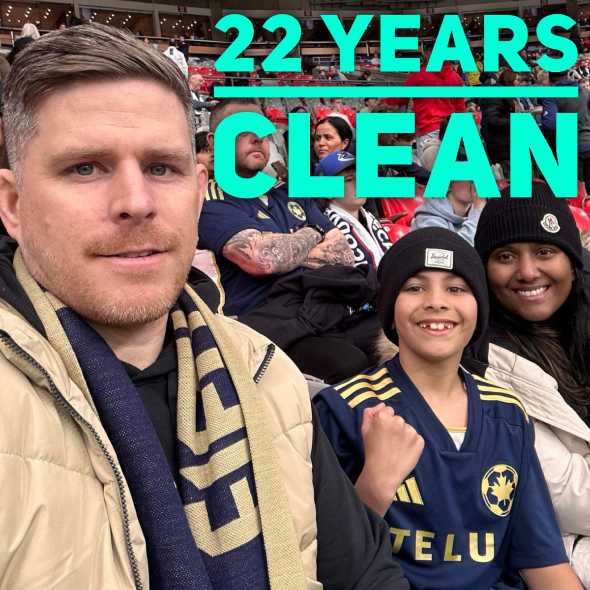 Youth Program Alumni living the dream 22 years later. Congratulations Alumni Dam on all your successes with family, life, work, and recovery. #WeDoRecover