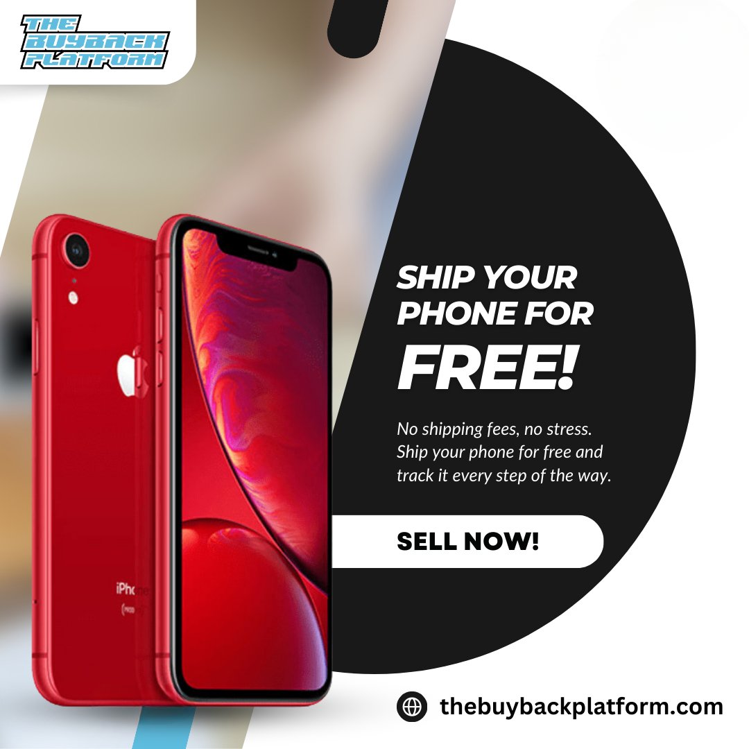 BuyBackPlatform's tweet image. Ready for a tech refresh? 📱 Send us your phone – we've got the shipping costs covered! Grab your free device quote today! 👌 thebuybackplatform.com