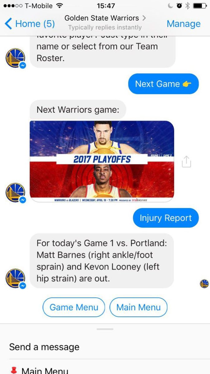 Embracing social messaging automation and AI can revolutionize the way sports teams connect with their fans.

Read more 👉 lttr.ai/ASAhb

#sportsmarketing #Ai #Artificialintelligence #Conversationalmarketing #Facebookads #Clicktomessageads #Instagramads #Chatmarketing