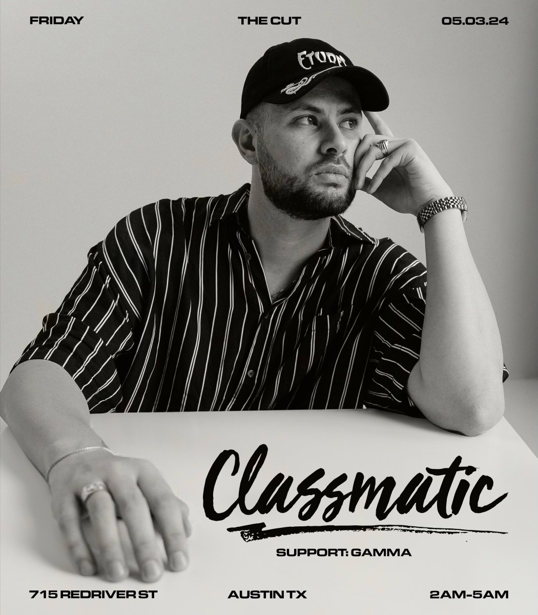 You can't claim you like house music and not pull up to @classmaticmusic afters set this weekend... Tickets 👉 tr.ee/eNkMHk6UAC