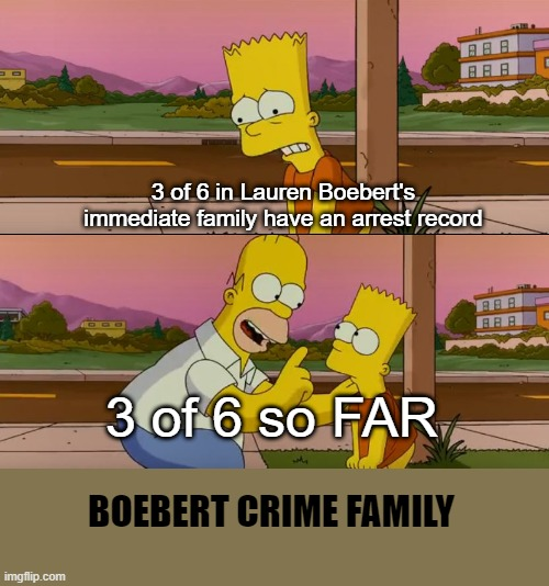 @laurenboebert #BoebertCrimeFamily