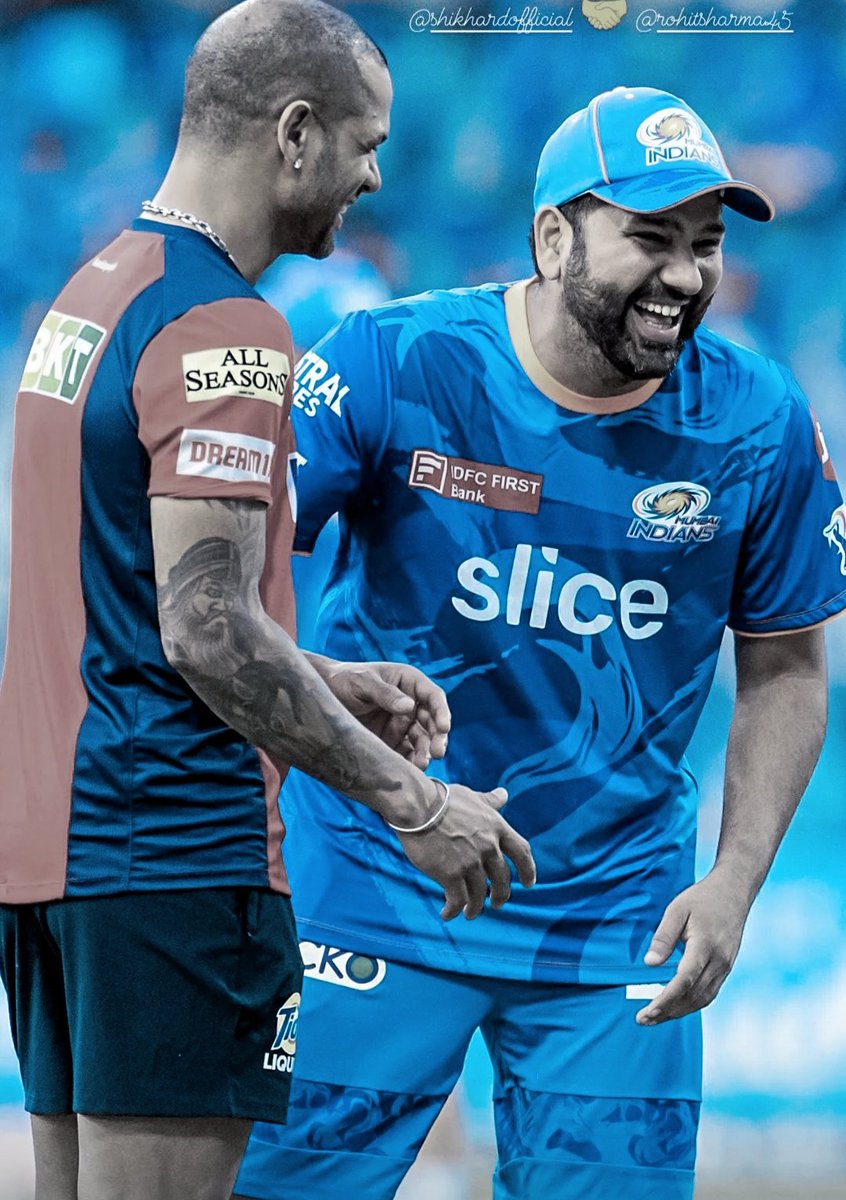 #HappyBirthdayRohitSharma 🤝#shikhardhawan