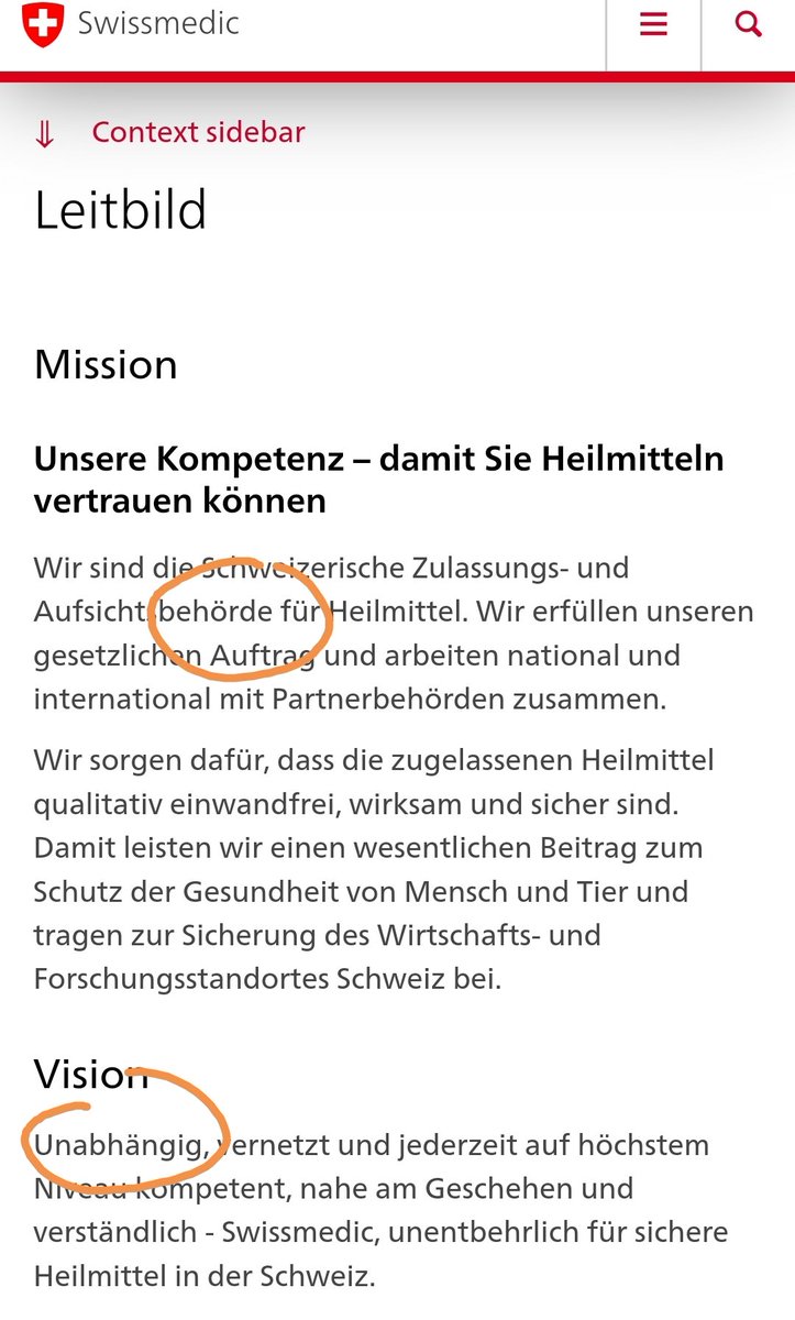 @m_matuschek Unfassbar, dass eine staatliche Behörde Sponsorengelder annimmt. swissmedic.ch/swissmedic/de/… x.com/Swissmedic_/st…