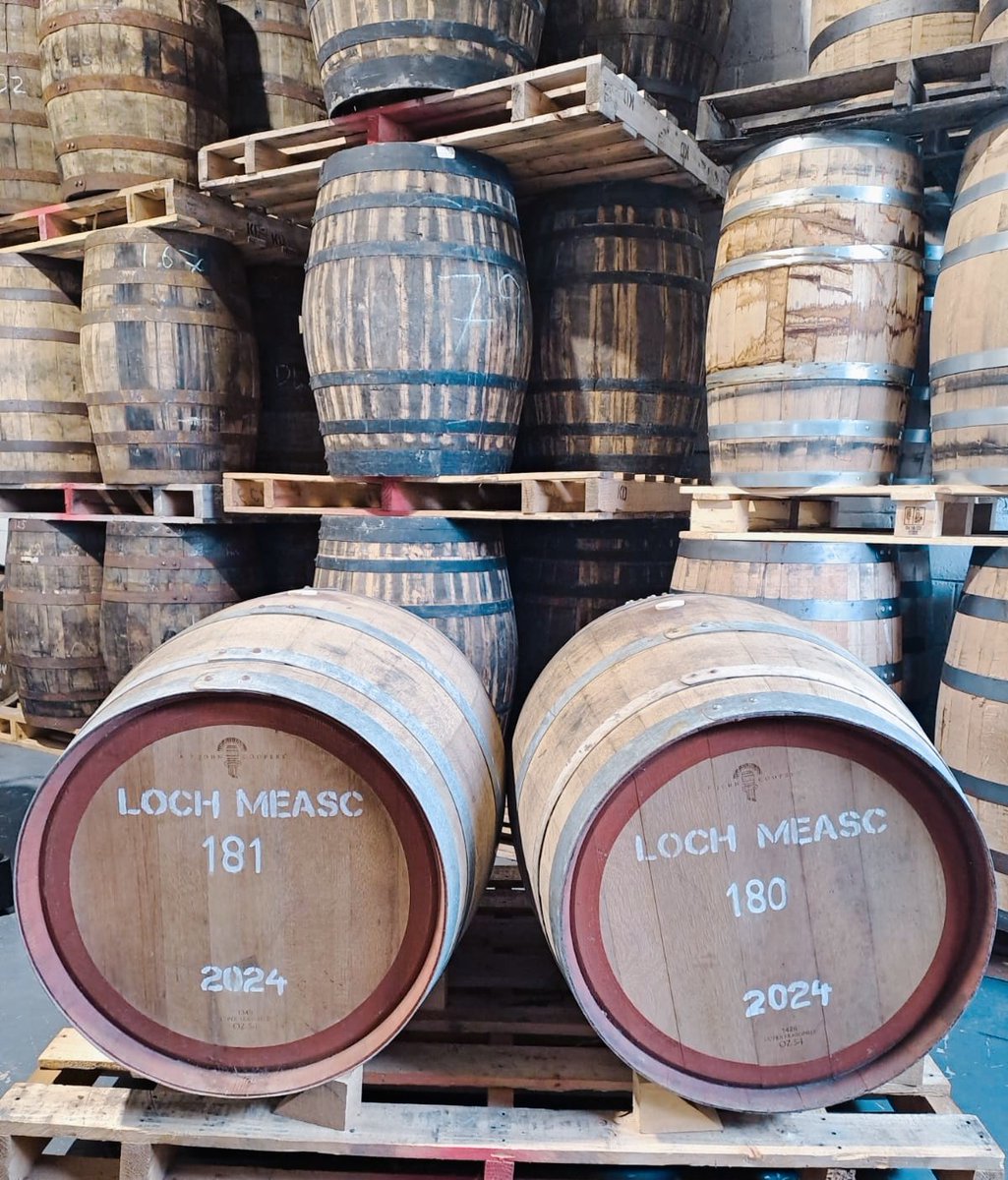 Our bonded warehouse is filling up fast with the most beautiful casks from around the world 🌎 🥃
To check out our 2024 cask offering click on  loughmaskdistillery.com 
#irishwiskey #smallbatch #singlemalt #lovemayo #wildatlanticway