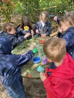 @NectonEYFS,explored the mud kitchen, made friends with minibeasts, created coloured potions, climbed, laughed, shared, chilled in the hammock, swung on the swings. So much development going on- all in one afternoon.