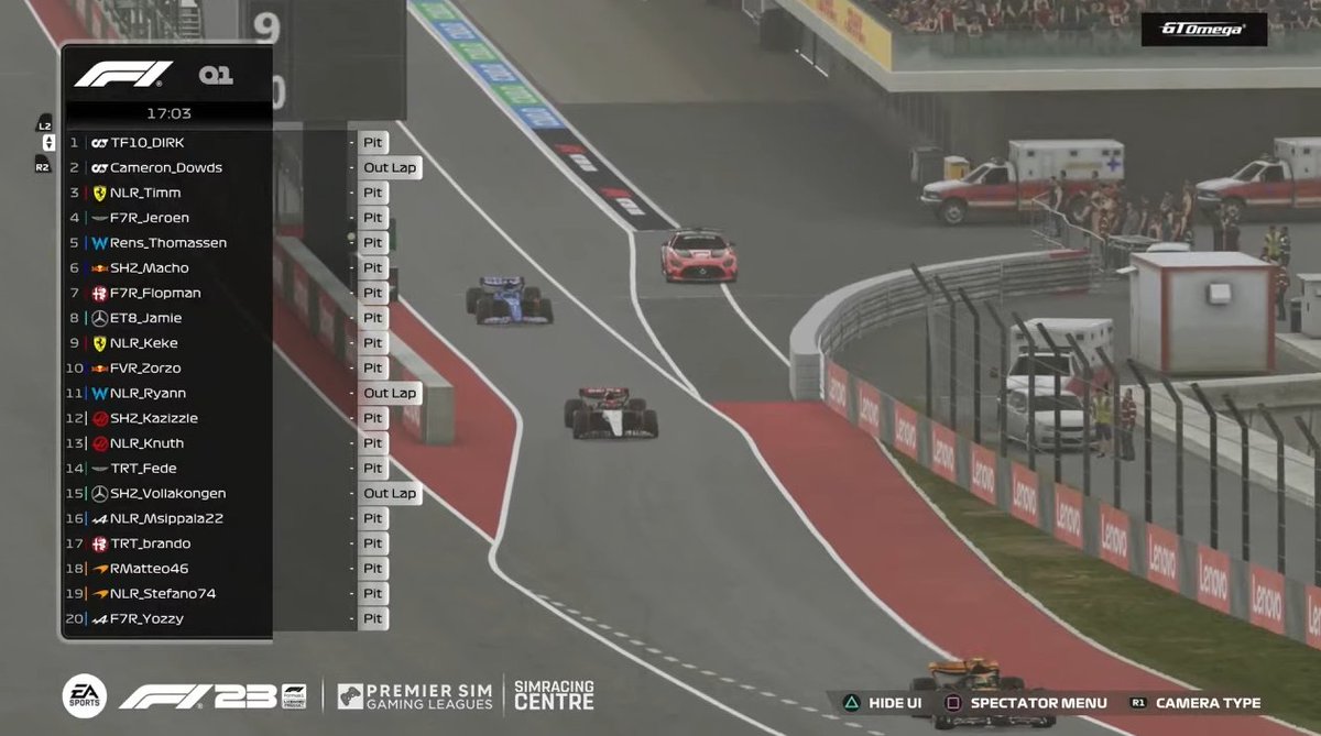 PremierSimGL's tweet photo. PS F1 is live! ๐จ
Tune in with @ByronHaleTW and @RLS_JHead in the commentary box ๐
๐ด https://t.co/eFAuzWUtUY
#PSGLS36 https://t.co/CwnQ7cnyf7