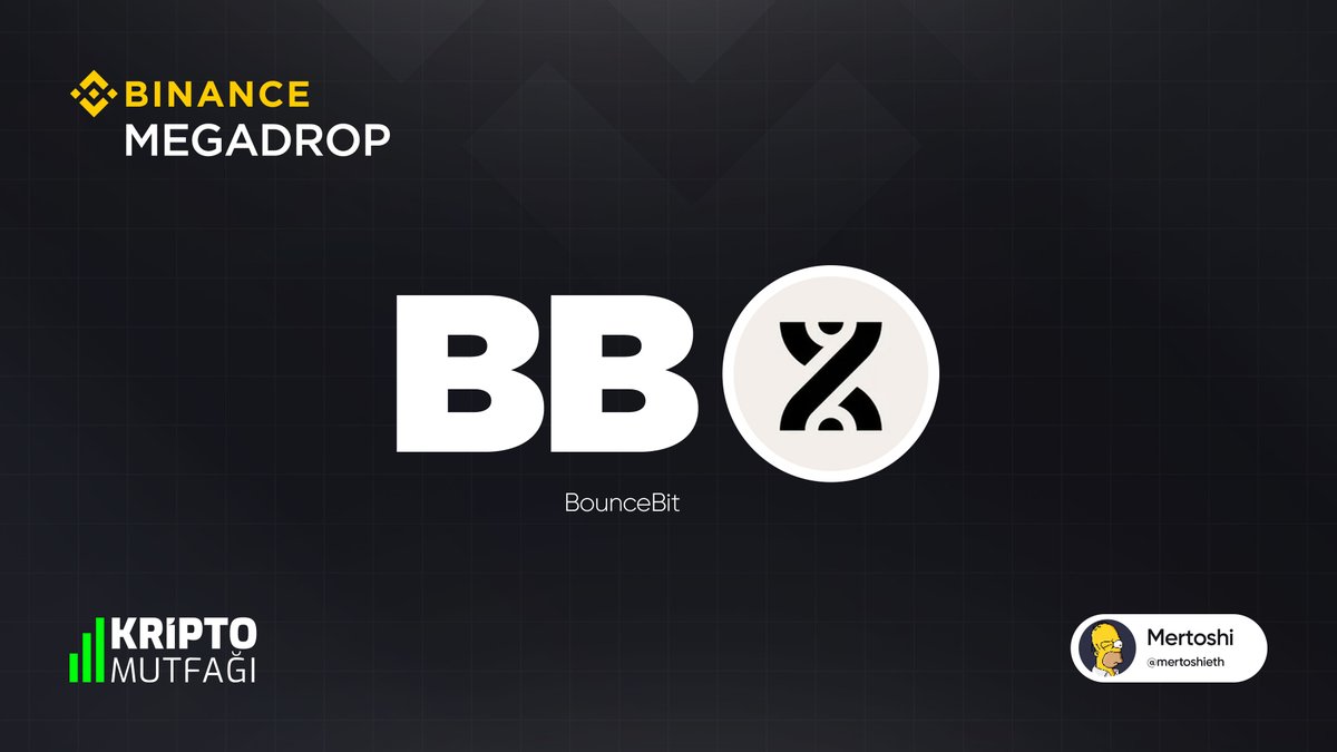 #Binance geçtiğimiz günlerde Megadrop hizmetini duyurmuştu.

Şimdi bu floodda #BB airdropu için işlemleri yapalım.🪂

++