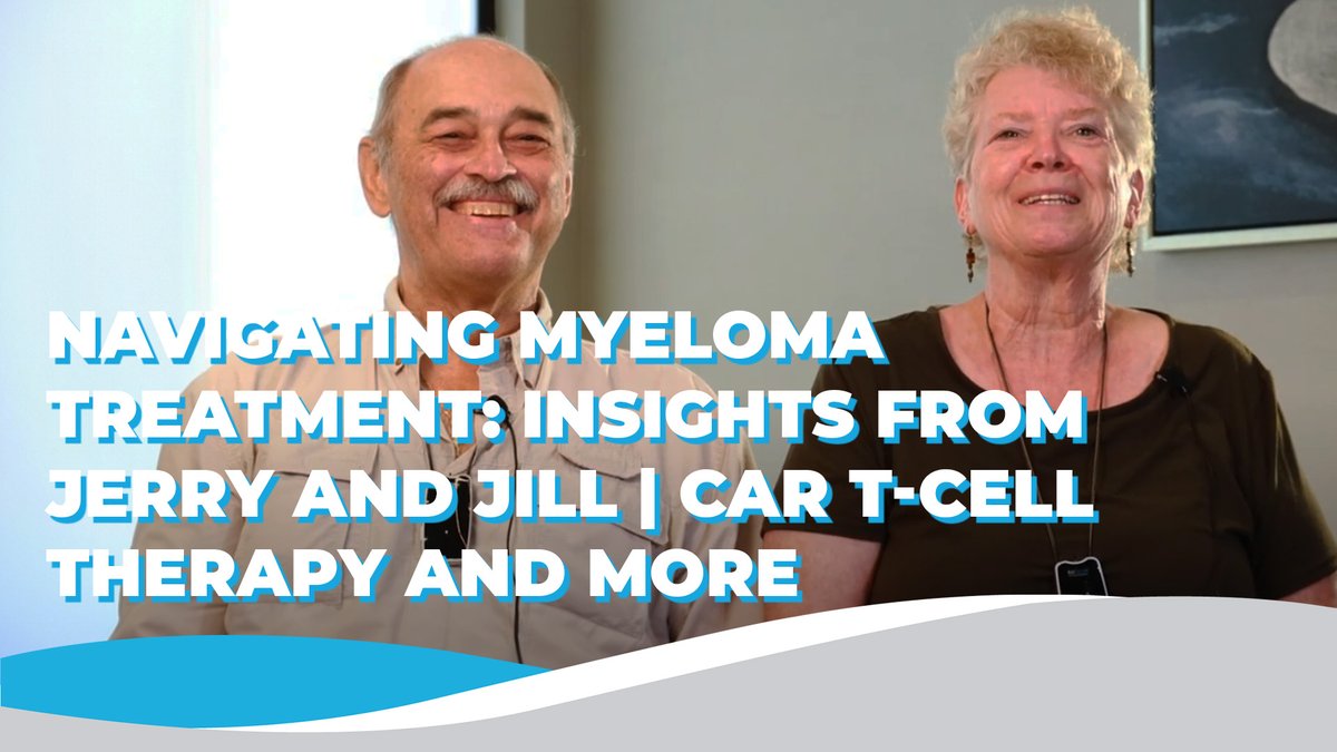 Join Jerry and Jill as they delve into the journey of living with myeloma, from the initial confusion of diagnosis to exploring treatment options like CAR T-cell therapy. Thank you to @thebindingsite for supporting these patient stories. youtu.be/lMoLfEo3JHs