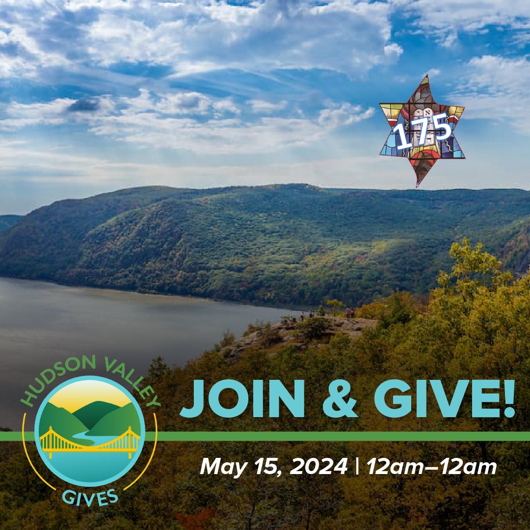 On May 15th we’re once again participating in @hvgives. This 24-hour event unites HUNDREDS of charities across 7 counties in 1 common goal: Give Where You Live!

Visit hvgives.org/organizations/… to donate.🫶

#vassartemple #dutchesscounty #jewishcommunity #hvgives #givewhereyoulive