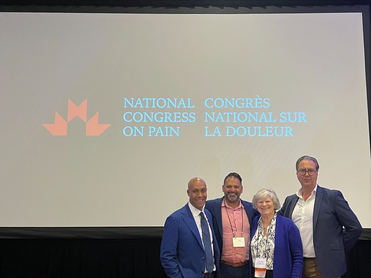 #canadianpainconference24 Great team on medical cannabis