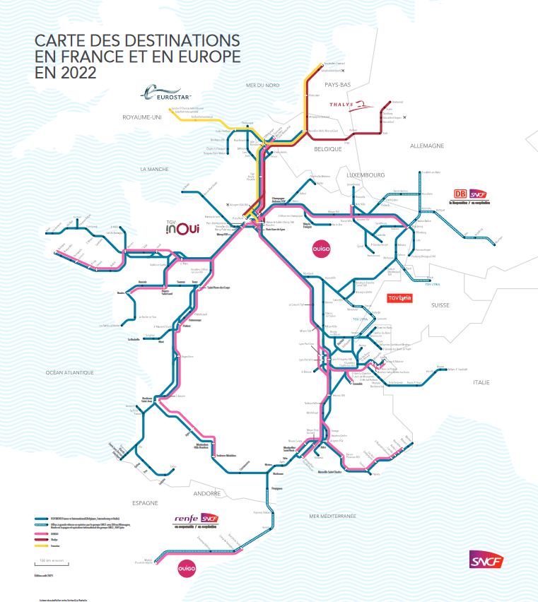 maeool's tweet image. Je crois que cette carte, produite par @SNCFConnect, en dit long sur les dérives politiques foireuses du train libéralisé français.