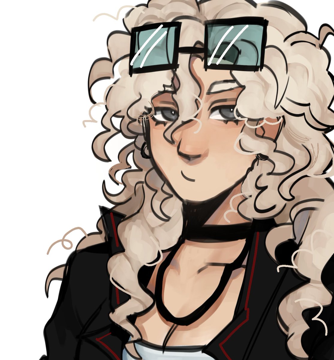 curly-haired celeste. thoughts?  -🌙
#itsfunnehyhs #krew
