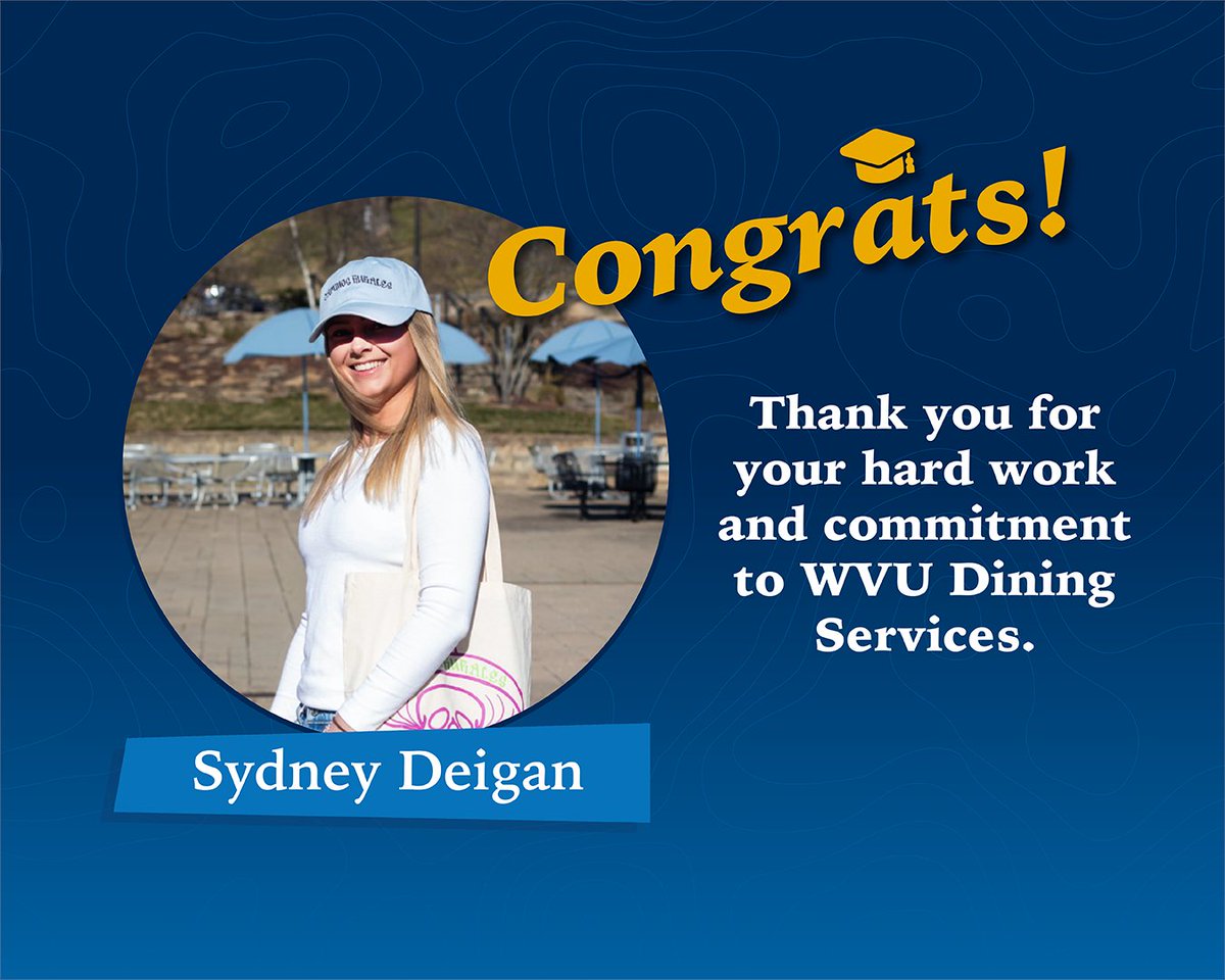 Our intern is all grown up and ready to walk across that stage 👩‍🎓🥳

Help us congratulate Sydney Deigan for earning her degree in Communication Studies!