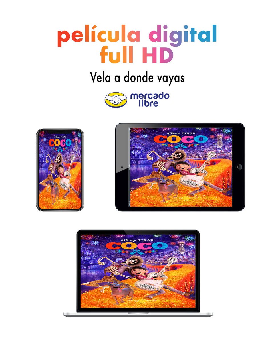 🟠COCO Digital Full HD a la venta en Mercado Libre: 
articulo.mercadolibre.com.mx/MLM-1345241771… 

#COCO #diademuertos #DisneyPlus #pelicula #peliculas #CineEnCasa #cine #Netflix #Pixar #series #cinefilo #México #CDMX #mercadolibre