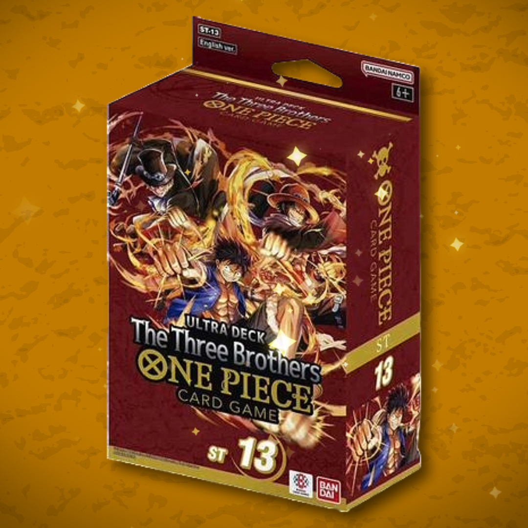 📣One Piece Ultra Deck: The Three Brothers ✅$44.99 PER BOX 🔗: axywrld.com/products/en-on… Use code 'axy5' for 5% off your order!