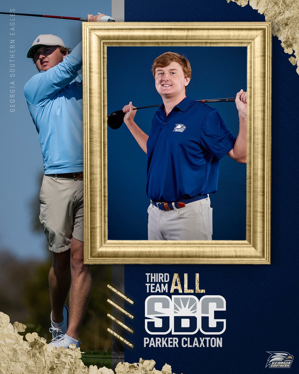 @ReeceColeman12 All-Sun Belt 🏆

Congratulations to @claxton_parker on being named to the All-#SunBeltMG Third Team!

Claxton’s best finish of the season was T4 at The Stitch. His low round of the year was a 67 and he had two holes-in-one on the season. 

#HailSouthern