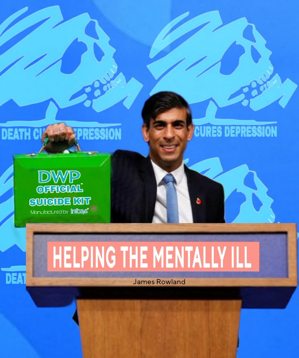 Rishi Sunak comes up with a new self help plan for the mentally ill @RishiSunak #SicknoteCulture