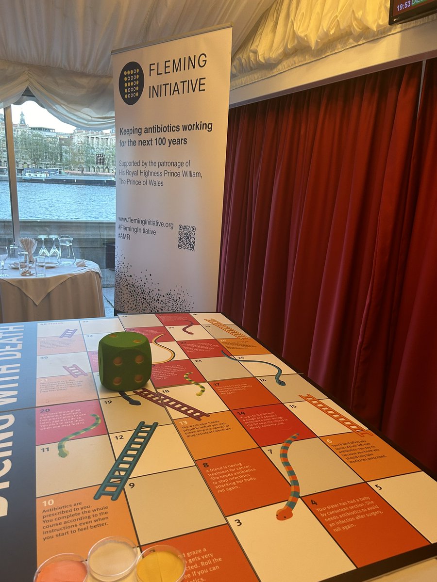 Fabulous to see our “Dicing with death” game at the House of Lords!