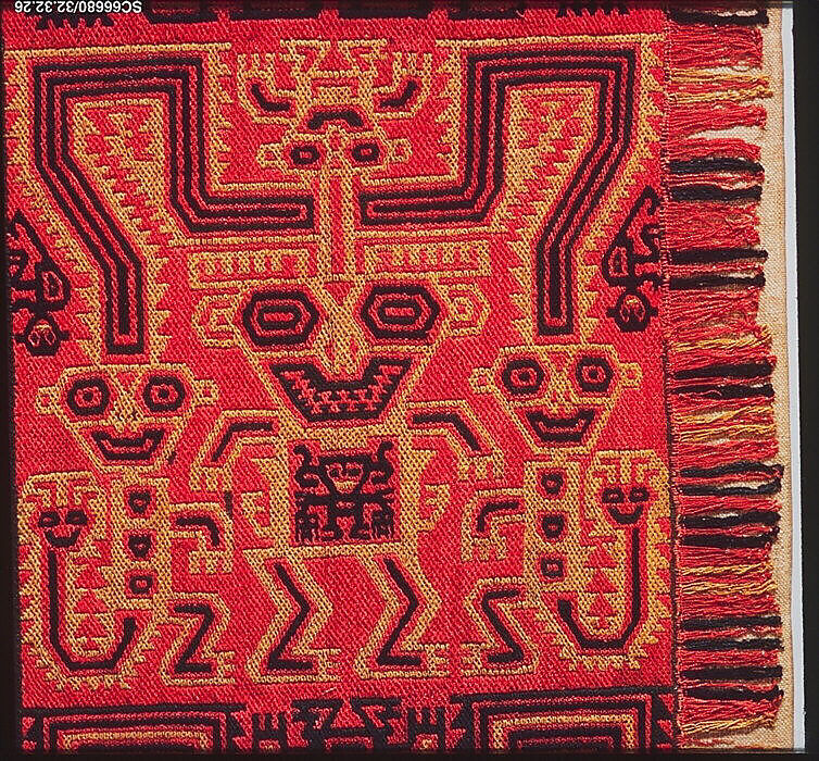 Paracas textile made of cotton; southern, peru, 500 – 300 BC 🧶

#nazcamummies #discovery #art #natgeo #宇宙人 #ufotwitter