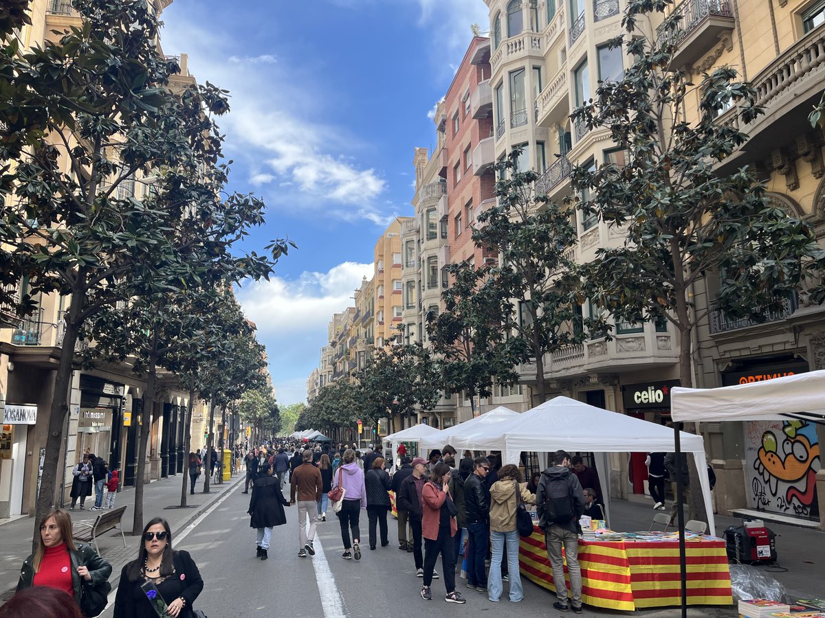 DanBkidsbooks's tweet photo. Wonderful to see #meetsamti for sale in the streets of Barcelona for #santjordi2024 . @BooksHibernian stall in Grazia had it, in good company. I think more @EliteBookstore works should be on display here :) #WorldBookDay #SantJordi https://t.co/pQHiyYYBtA