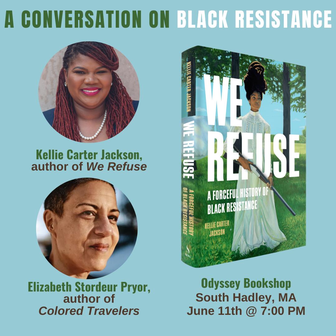 Fam! This We Refuse book tour...🔥🔥
Mark your calendars! So honored to be in conversation with these incredible sisters!  

@SealPress @basicbooks @thisdaypod @Wellesley #WeRefuse
@surlybassey @LeahRigueur @profcsanders @DrMChatelain