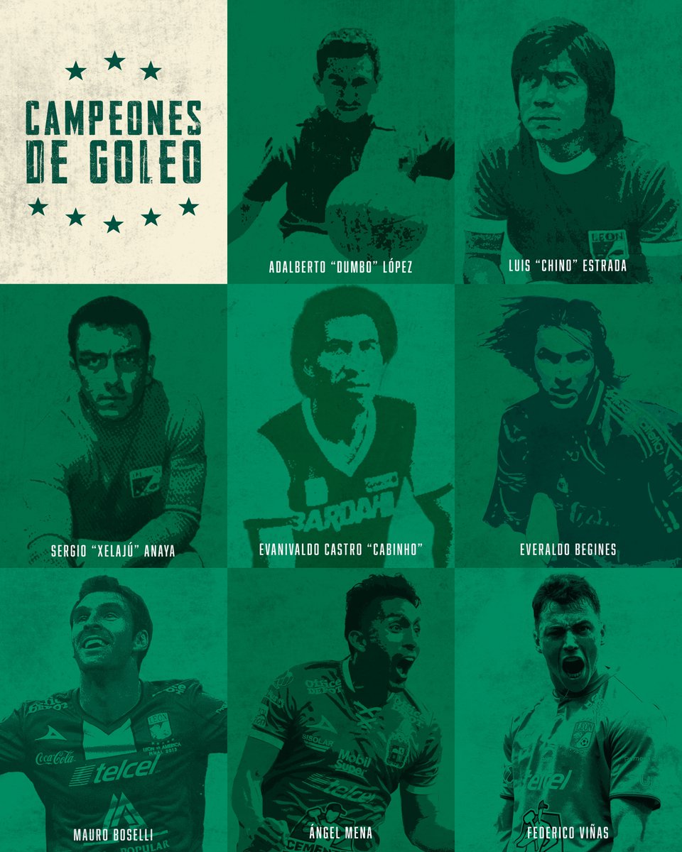 ¡LOS REYES DEL GOL! 👑 Federico Viñas 🇺🇾 se une a la lista de Campeones de Goleo de nuestro equipo. El 'Toro' uruguayo escribe su nombre en la historia. #SerFieraEsUnOrgullo 🦁