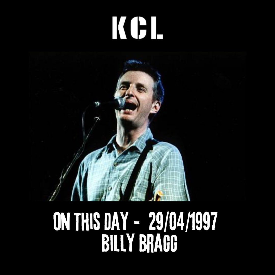 On This Day - 29/04/1997 - Billy Bragg keepcardifflive.com/news/2024/4/29…