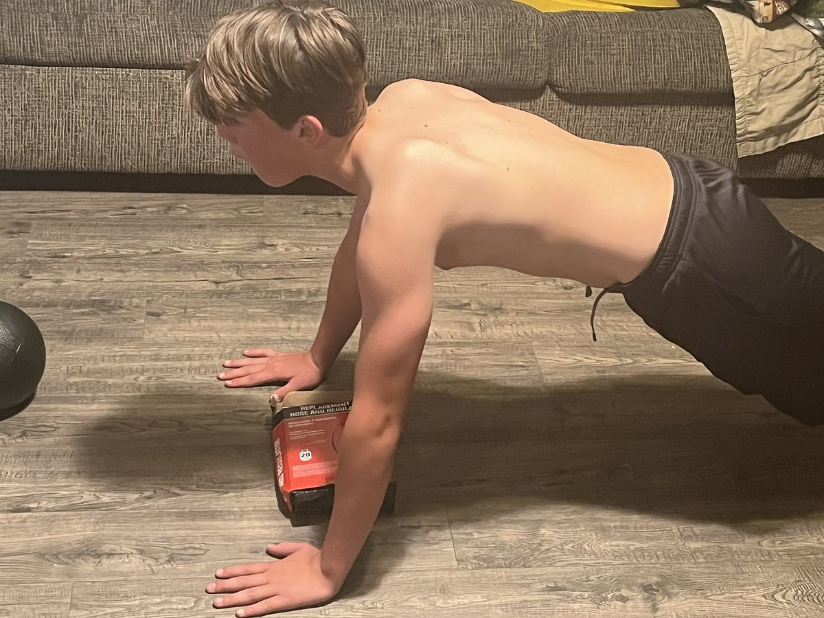 I just turned 12 last month and I am moving up to the Senior Division (with players possibly 2+ years older).  I am putting the work in now to help my new team.