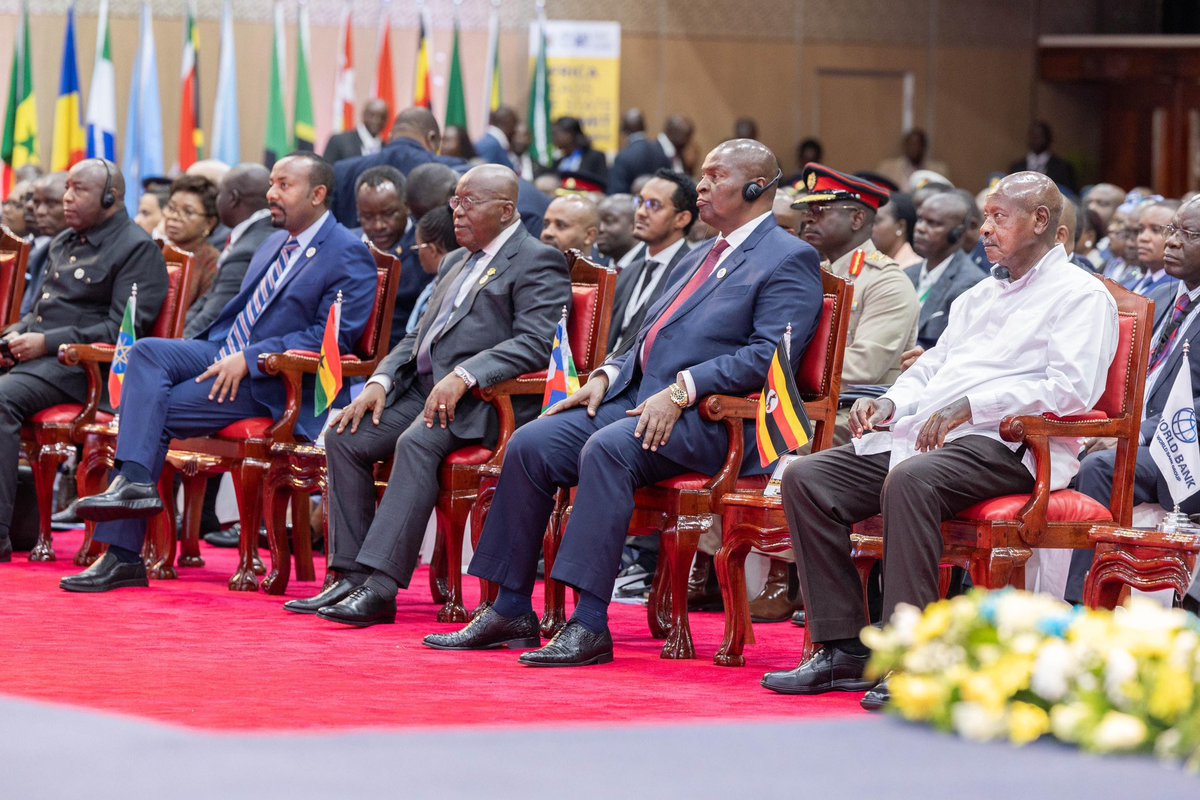 During the opening session of the International Development Association (IDA21) Replenishment Summit, Nairobi where i served as the escort of honor to The Republic of Madagascar President H.E. Andry Rajoelina.