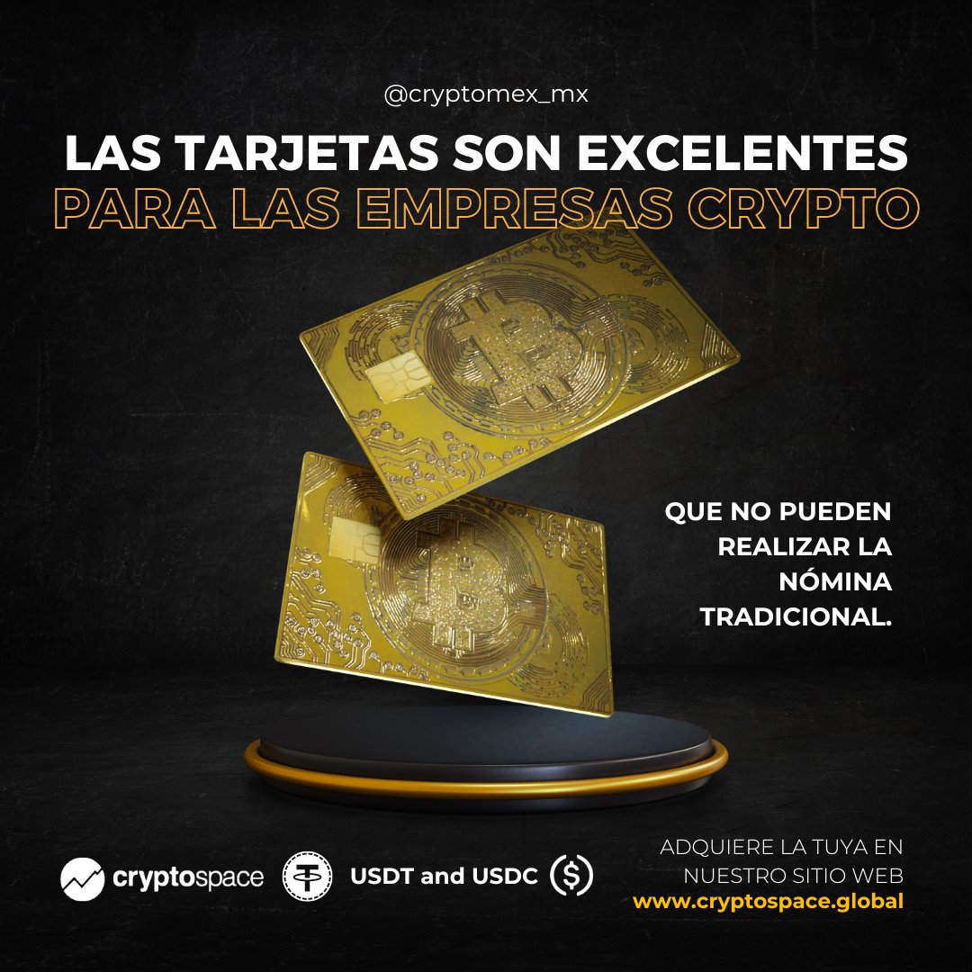 cryptomex_mx's tweet photo. Desbloquea transacciones globales sin interrupciones con nuestra tarjeta, ¡garantizada para funcionar en todo el mundo! 🌍💳 

Excluyendo países sancionados, experimenta la libertad de gastos sin fronteras y gestiona tus finanzas con facilidad. 

¡Obtén la tuya hoy mismo! https://t.co/Uvv5fSC3x4
