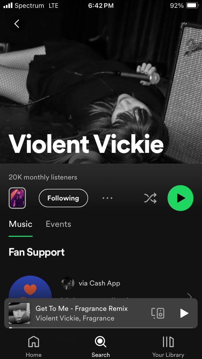 Made it to 20k monthly listeners on Spotify!! Thanks to everyone who is listening ♥️