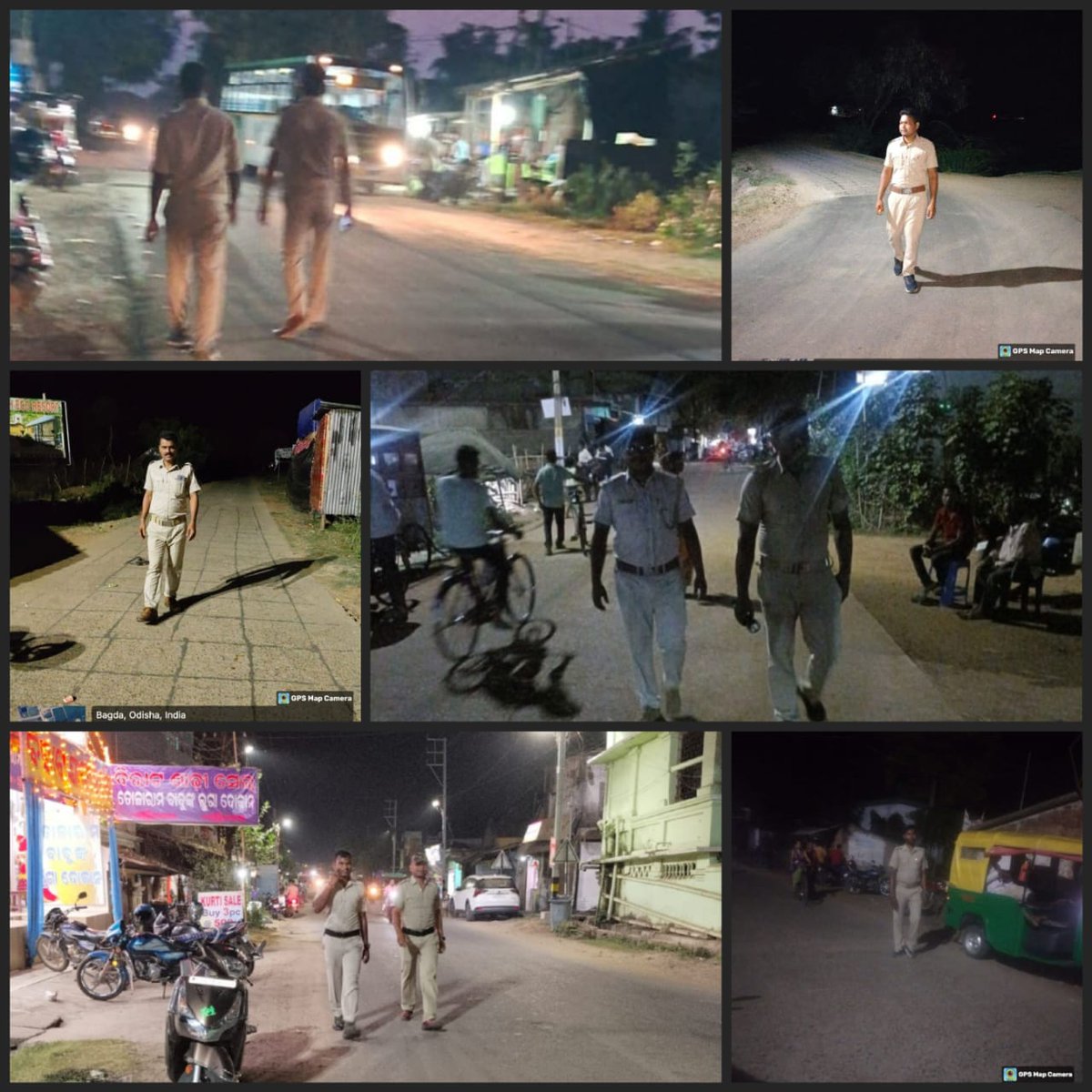 Different PSs under Balasore district Foot Patrolled in their respective areas with a view to focus on antisocial behavior and to instill confidence among the public ahead of the #GeneralElections2024.