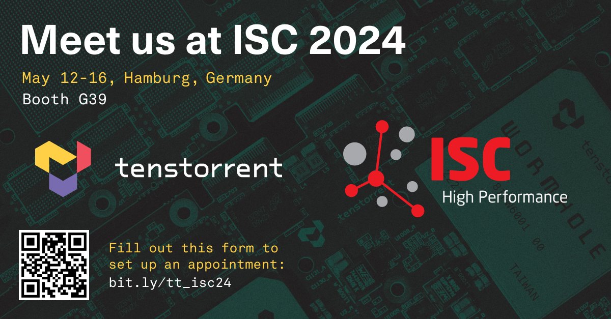 We will be at ISC 2024, come find us at Booth G39! You can also schedule an appointment --> bit.ly/tt_isc24