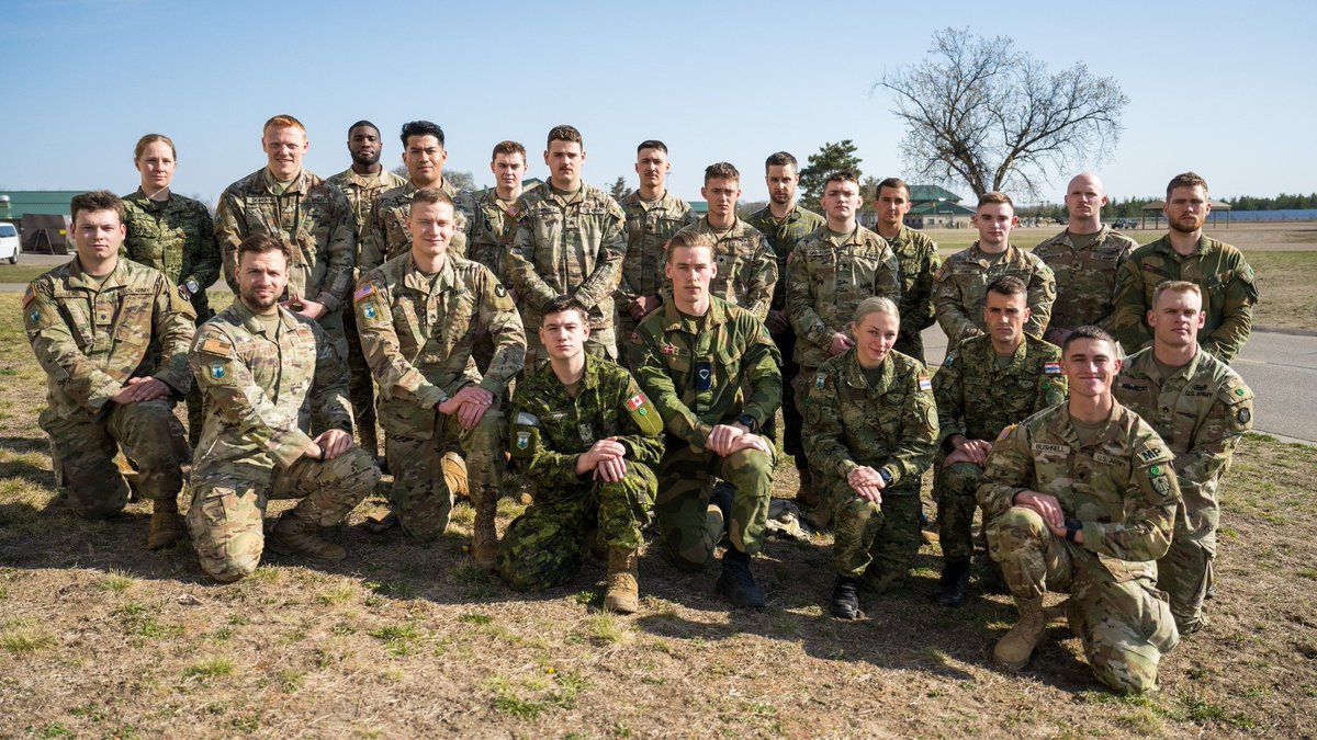 ⭐ Soldiers and Airmen from across the @MNNationalGuard, #Norway, #Croatia, & #Canada competed at the 2024 #Minnesota #BestWarrior #Competition at #CampRipley this past weekend!  🇮🇸 🇭🇷 🇨🇦 🇺🇸

More 📷: facebook.com/MinnesotaNatio…

#AlliesandPartners #LittleFallsMN #MorrisonCounty