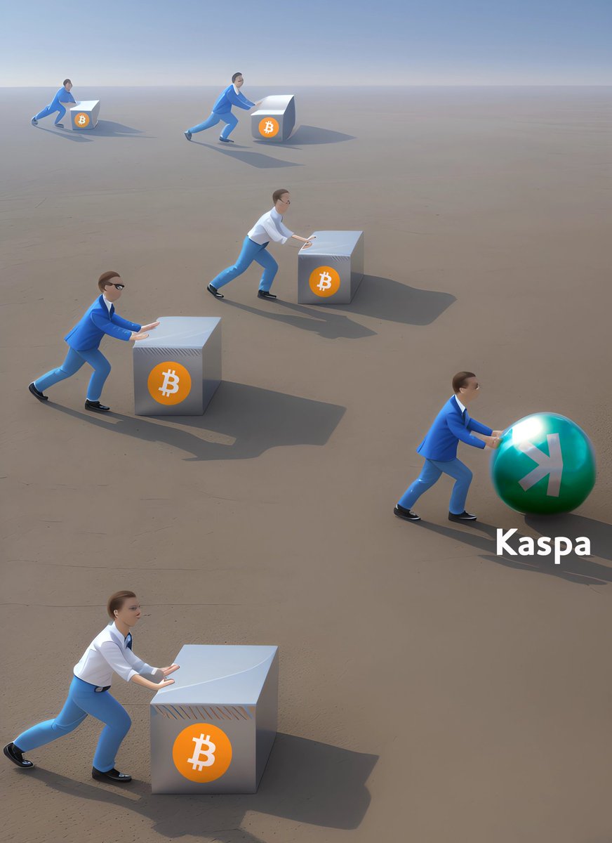 #Kaspa redefines what a PoW crypto can achieve. By staying true to the Nakamoto Consensus & introducing innovative improvements, it becomes the authentic P2P electronic cash system that #Bitcoin failed to be. Decentralization & security are its unwavering pillars. $KAS #Crypto