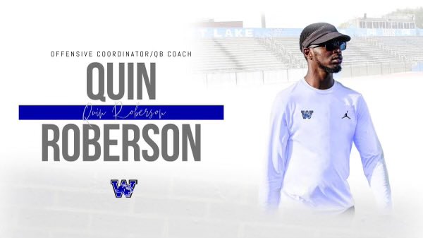 WE WOULD LIKE TO WELCOME OUR OFFENSIVE COORDINATOR @CoachQRoberson to THE LAKE SHOW‼️ #THEGREATWESTLAKE🥶🥶🥶