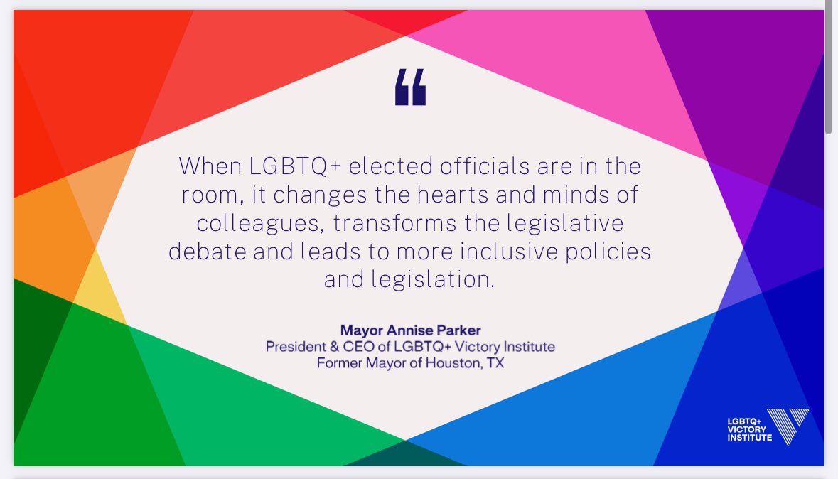 missmcd229's tweet photo. Thank you Itay, the Director of Training at LGBTQ+ @VictoryInst , for coming to my #LGBTQStudies class to talk about #LGBTQ+ representation in government and the work the Victory Institute does to help LGBTQ+ candidates across the country run their campaigns. 🏳️‍⚧️ 🏳️‍🌈 https://t.co/tYVInXuZWl