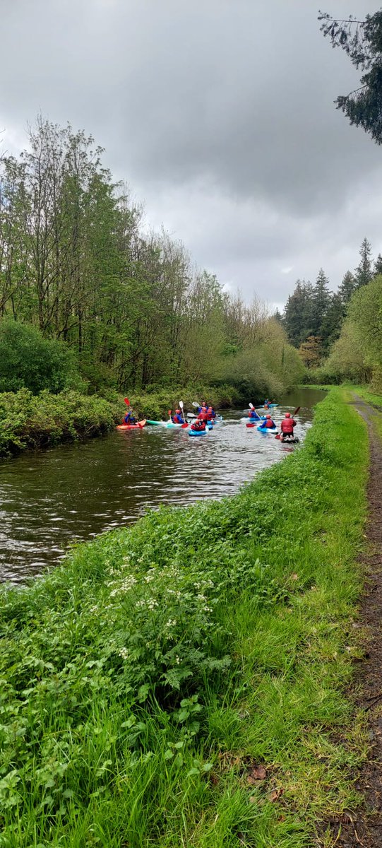 Some more of our TYs had an enjoyable day kayaking on the Barrow.