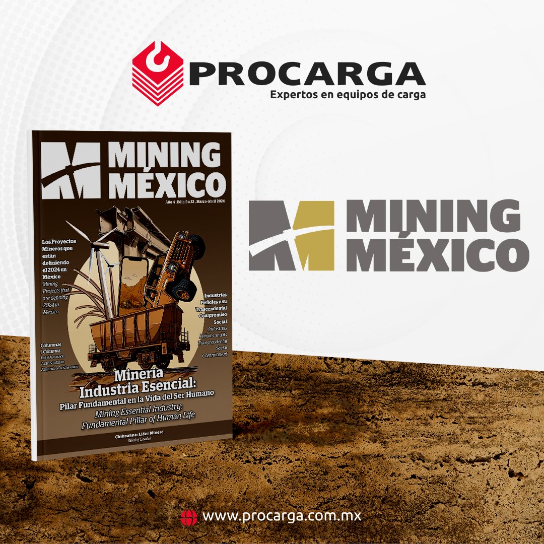 Encuéntranos en @miningmex !!!
👇👇Ve la publicación en línea en el siguiente link:
miningmexico.com/mineria-indust…
🪝⛓🏗🚧👷👷‍♀️
#Procarga #productosdecarga #liftingequipment #izaje