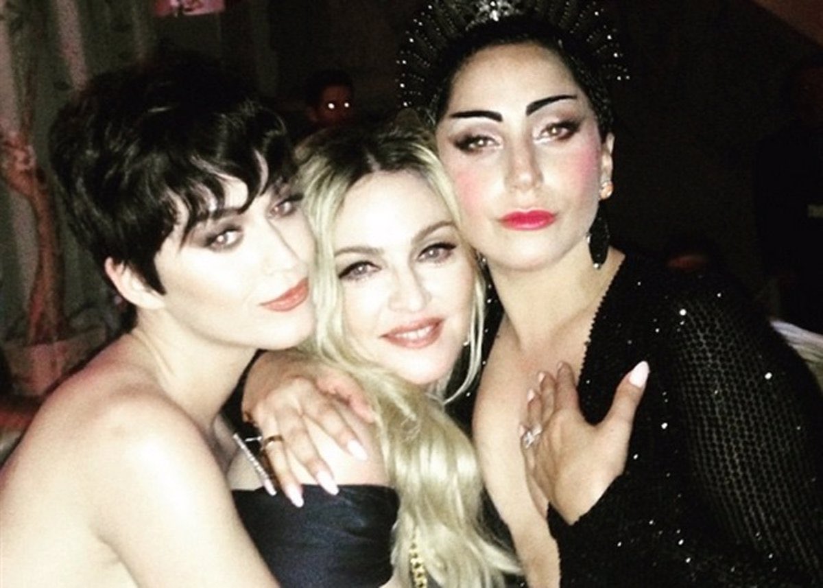 lady gaga, madonna, katy perry, 2015