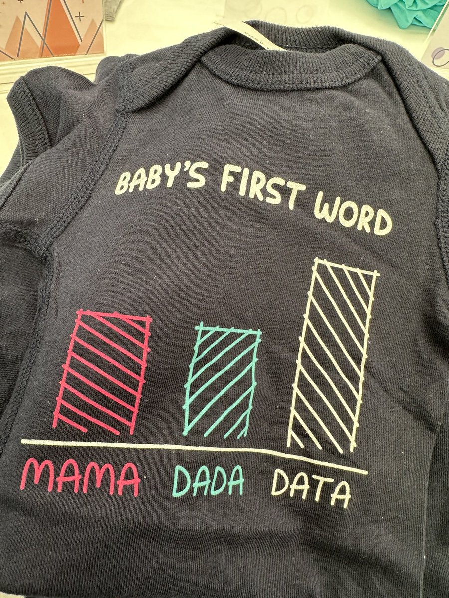This onesie at the @tableau store is too cute #Data24 #DataFam