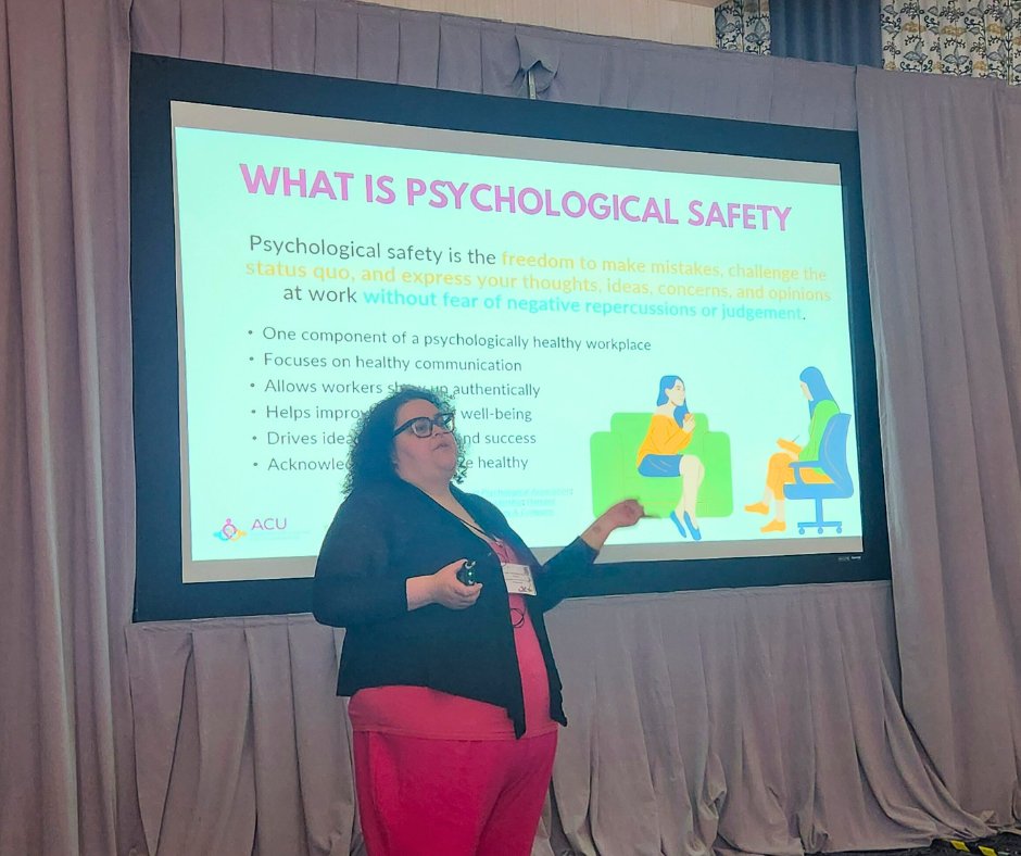 “Psychological safety starts with inclusion & belonging.” The STAR² Center’s Director of Workforce Development Dr. Michelle Fernández Gabilondo shares what it means to have a psychologically safe workplace & strategies for cultivating a trusting work environment. #healthworkforce